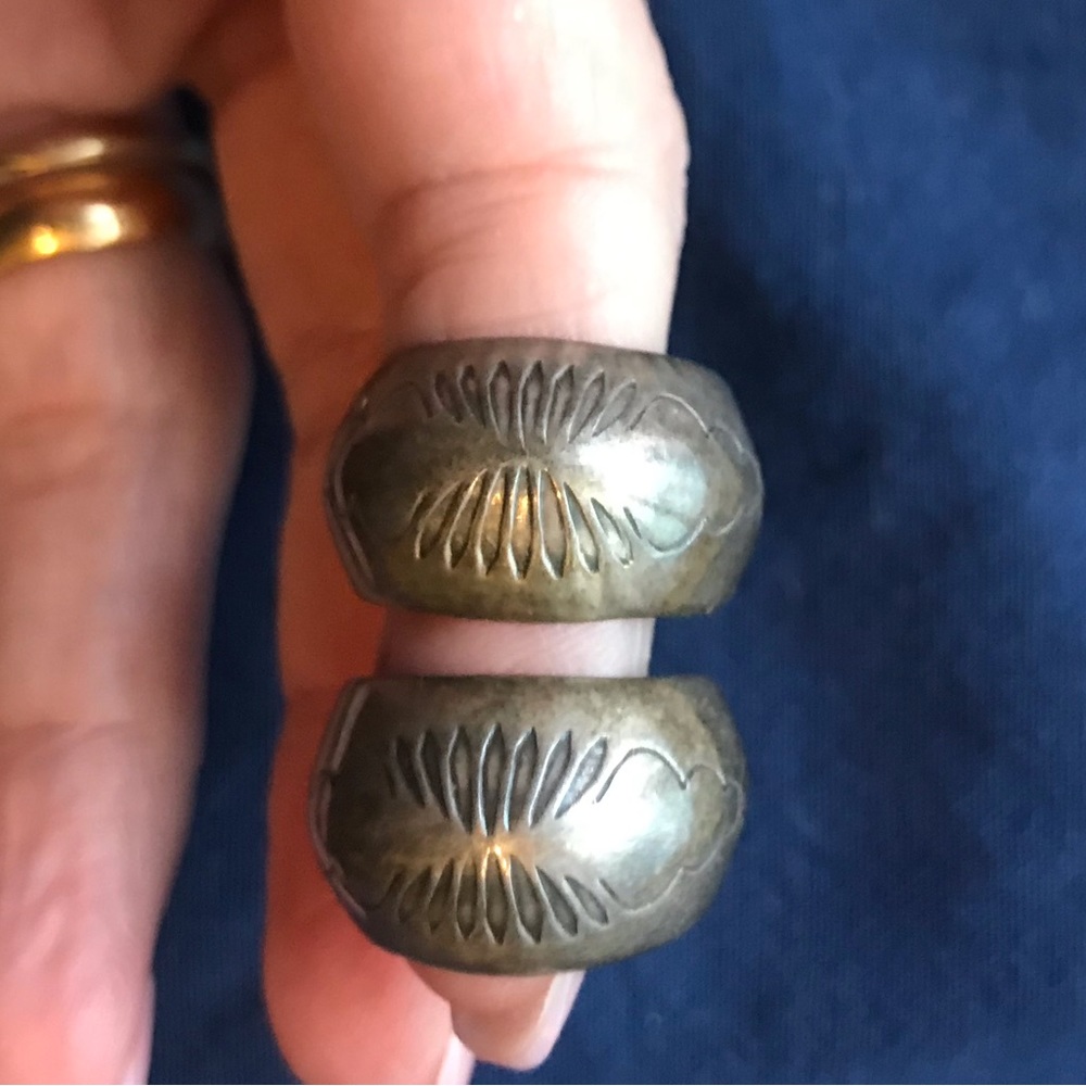 Vintage 1970’s Sterling Silver Earrings